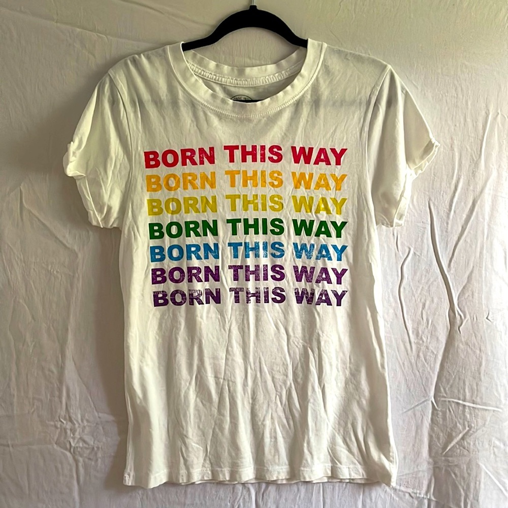 Born This Way Project Karma Size Small Vintage Inspired T-shirt